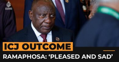 Ramaphosa: We are pleased and sad by ICJ outcome | Al Jazeera Newsfeed