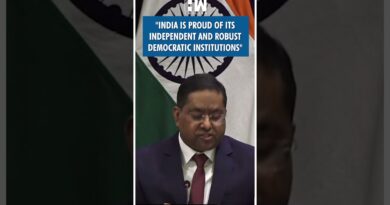 #Shorts | “India is proud of its independent and robust democratic institutions” | MEA Spokesperson