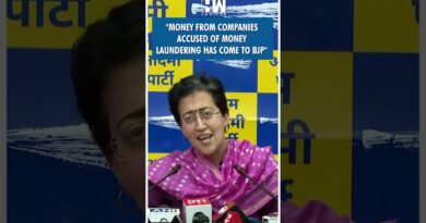 #Shorts | “Money from companies accused of money laundering has come to BJP” | AAP | Delhi | Atishi
