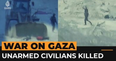 Unarmed Palestinians killed in Gaza