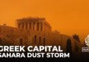 ‘Apocalyptic’ orange haze: Sahara dust storm hits Greek capital