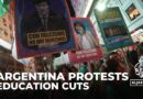 Argentina protests: Thousands rally against education cuts
