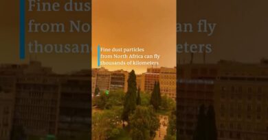 Athens’ sky turns orange | DW Shorts