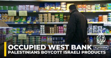 BDS movement: Palestinians in occupied West Bank boycott Israeli products