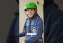 Blind 11-Year-Old Skateboards Using a Cane #shorts
