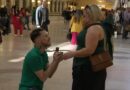 Boyfriend Proposes to Girlfriend Inside Grand Central Station