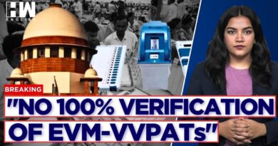 BREAKING | Supreme Court Rejects Plea For 100% EVM-VVPAT Verification