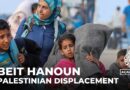 Destruction in Beit Hanoun: Displaced Palestinians face Israeli incursion