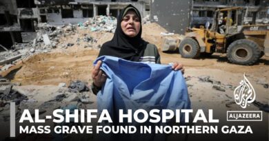 Doctors find new mass grave in grounds of Gaza’s al-Shifa hospital after Israeli siege