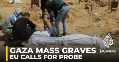 EU joins calls for probe into mass graves at Gaza hospitals