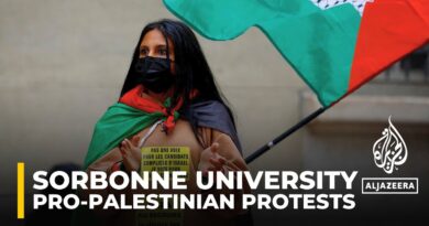 French police clear pro-Palestine protesters at Sorbonne University