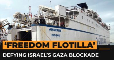‘Gaza Freedom Flotilla’ prepares to challenge Israeli blockade | Al Jazeera Newsfeed