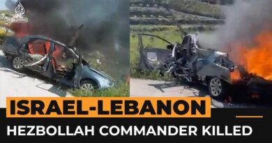 Hezbollah commander killed in Israeli drone strike in Lebanon | #AJshorts