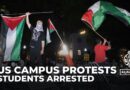 Hundreds of students arrested in pro-Palestine campus protests