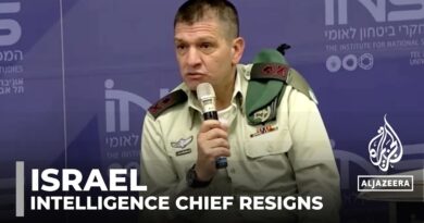 Israeli military intelligence chief resignation will put peers on the spot