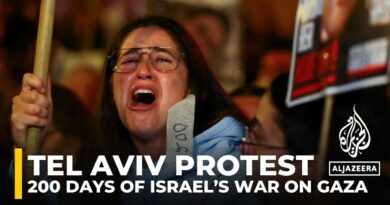 Israeli protesters gather in Tel Aviv, demanding return of all captives in Gaza