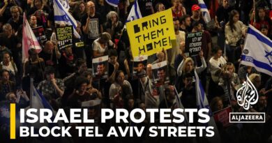 Israeli protests calling for captive deal block Tel Aviv streets