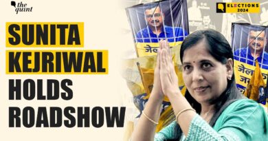 ‘Jail Ka Jawab Vote Se’: Sunita Kejriwal Holds Roadshow Ahead of Lok Sabha Polls in Delhi