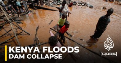 Kenya dam collapse: Dozens killed in town north of Nairobi