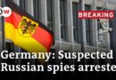 Latest on the arrest of two alleged spies in the German state of Bavaria | DW News