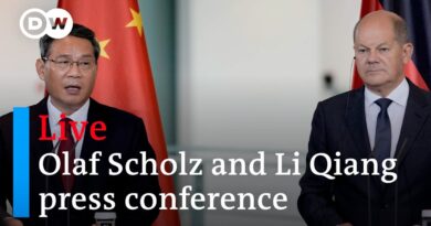 Live: Press conference by visiting German Chancellor Olaf Scholz and China’s PM Li Qiang | DW News