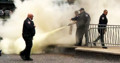Man Sets Himself on Fire Outside Trump Hush Money Trial