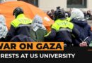 Over 100 pro-Palestine protesters arrested at US university | #AJshorts