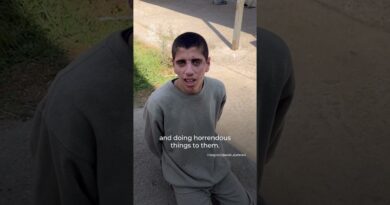 Palestinian boy recounts harsh time in Israeli prison | AJ #shorts