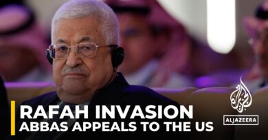 Palestinian President Abbas says only US can stop Rafah invasion