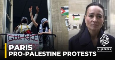 Pro-Palestine protests continue at Paris Institute of Political Studies