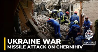 Russian missile strike on Ukraine: Several killed & injured after Chernihiv strike