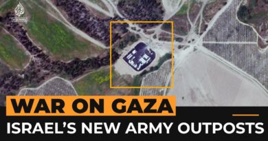 Satellite images show new Israeli military outposts near Gaza | Al Jazeera Newsfeed