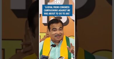 #Shorts | “A rival from Congress campaigning against me was about to go to jail” | Nitin Gadkari