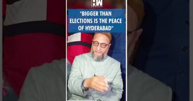 #Shorts | “Bigger than elections is the peace of Hyderabad” | Asaduddin Owaisi | Lok Sabha Elections