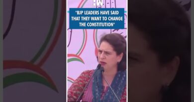 #Shorts | “BJP leaders have said that they want to change the Constitution” | Priyanka Gandhi