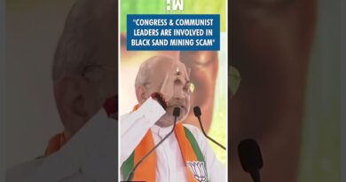 #Shorts | “Congress & Communist leaders are involved In black sand mining scam” | Amit Shah | Kerala