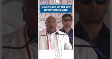 #Shorts | “Congress will not take away anybody’s Mangalsutra” | Mallikarjun Kharge | Karnataka