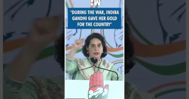 #Shorts | “During the war, Indira Gandhi gave her gold for the country”| Priyanka Gandhi | Karnataka