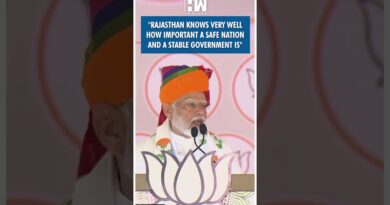 #Shorts | “Rajasthan knows very well how important a safe nation and a stable government is” | Modi
