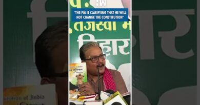 #Shorts | “The PM is clarifying that he will not change the Constitution” | RJD | Manoj Jha | Modi