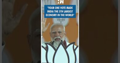#Shorts | “Your one vote made India the 5th largest economy in the world” | PM Modi | Madhya Pradesh