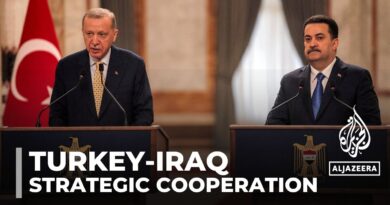 Turkey’s Erdogan meets Iraq PM for talks on water, security and trade