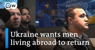 Ukraine wants military-age men living abroad to return home as Russia steps up attacks | DW News