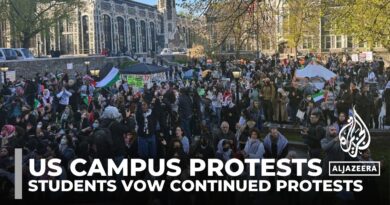 US campus protests against Israel intensify