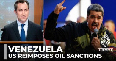 US reimposes sanctions on Venezuela’s oil and gas sectors over election concerns