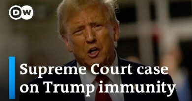 US Supreme Court hears arguments on Trump immunity plea