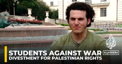 UT Austin student champions divestment for Palestinian rights