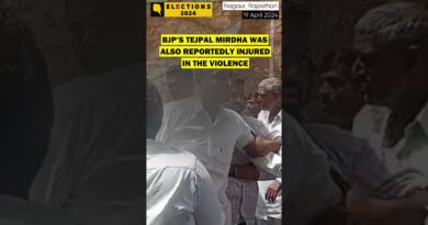 Violence Erupts on Polling Day in Rajasthan’s Nagaur; Congress Blames BJP #shorts