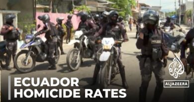 War against cartels: Ecuador has one of the highest homicide rates