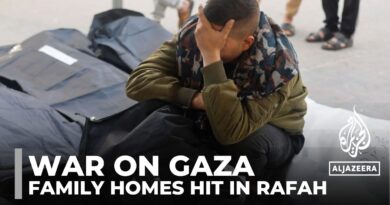 War on Gaza: Dozens of Palestinians killed in Israeli bombing on Rafah